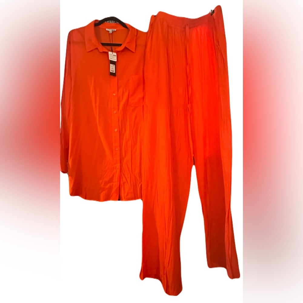 Fashion Nova Bold Orange Set